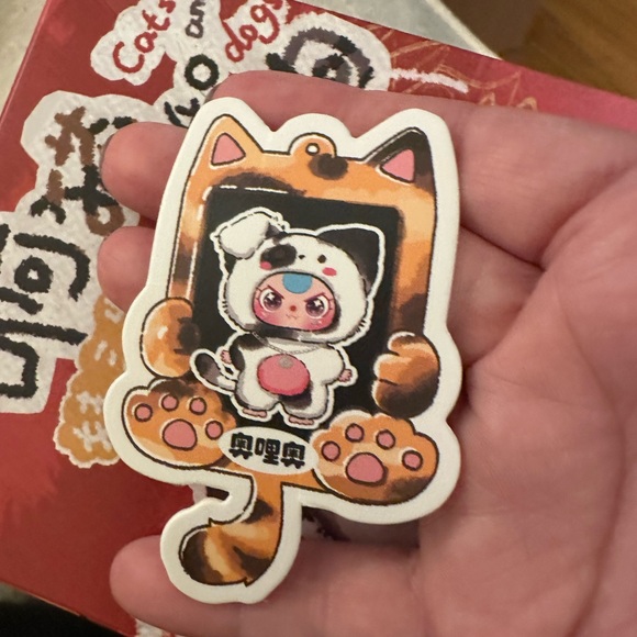 Baby Three Cats and Dogs Series Plush Toy OREO Cat Confirmed Authentic BNIB - Picture 8 of 17